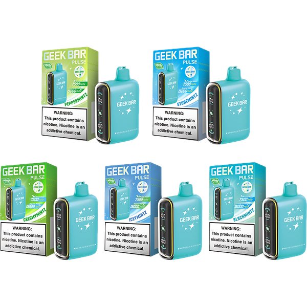 Geek Bar Pulse 15000 Mintz Edition Disposable Vape 16ml 5%