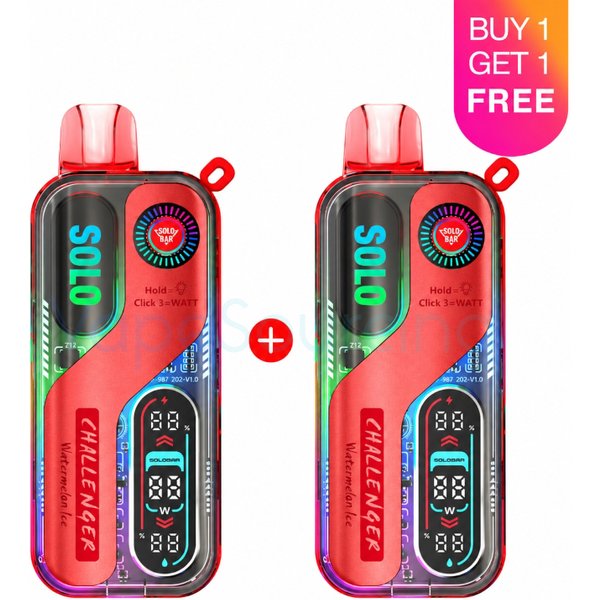 SoloBar Solo 30K Disposable Vape 5% (30000 Puffs)