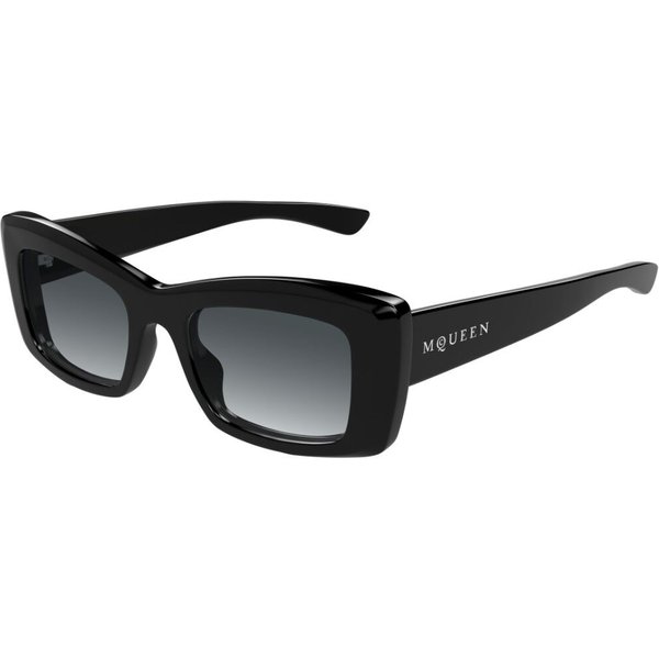 Alexander McQueen AM0526S 001 Women’s Sunglasses Black Size 50
