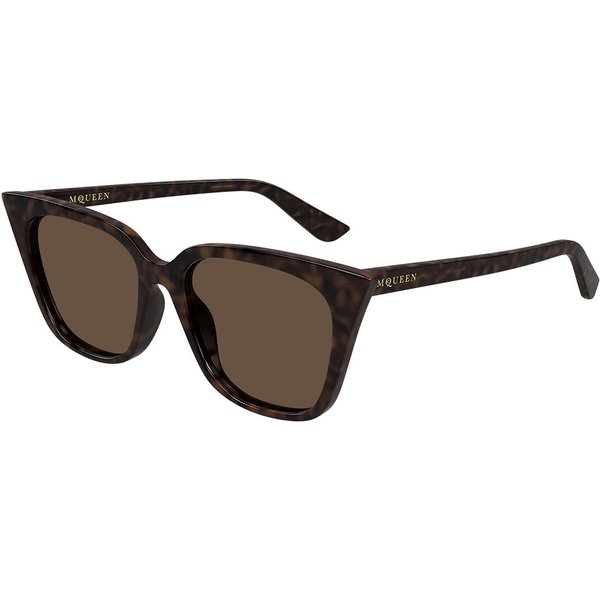 Alexander McQueen AM0556S 002 Women’s Sunglasses Tortoiseshell Size 53