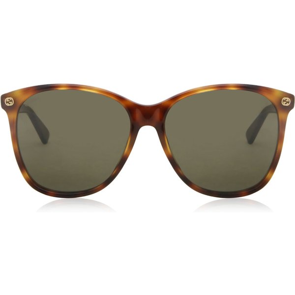 Gucci GG0024S 002 Women’s Sunglasses Tortoiseshell Size 58