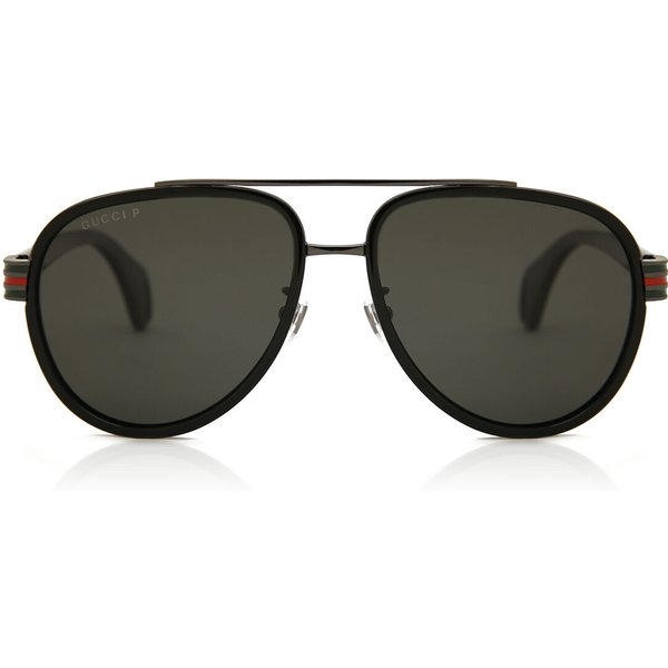 Gucci GG0447S 001 Men's Sunglasses Black Size 58