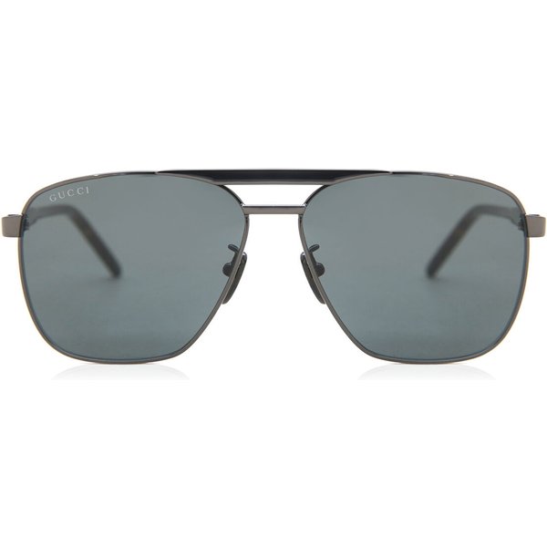 Gucci GG1164S 001 Men's Sunglasses Grey Size 58