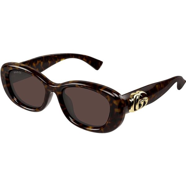 Gucci GG1829SK Asian Fit 002 Women’s Sunglasses Tortoiseshell Size 53