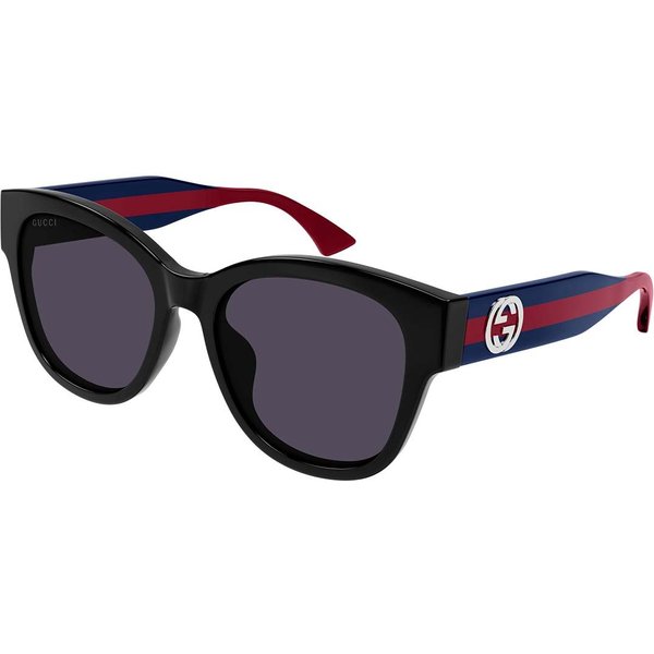 Gucci GG1866SK Asian Fit 004 Women’s Sunglasses Black Size 56