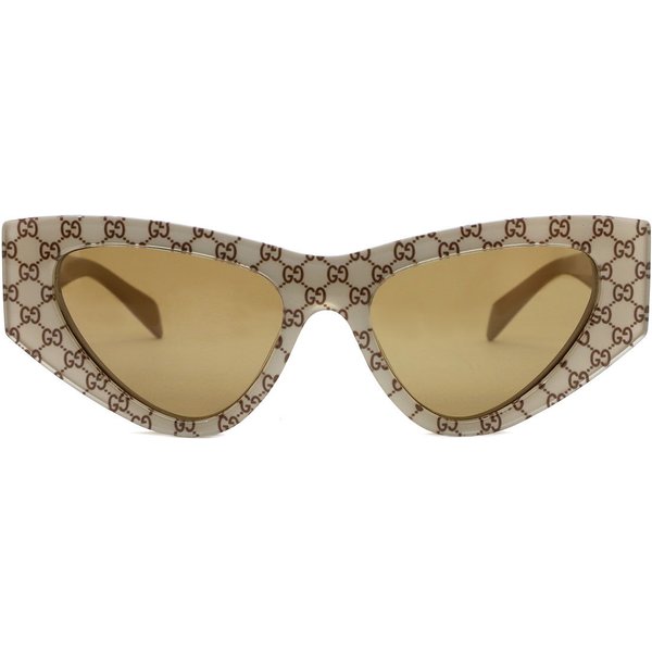 Gucci GG2019S 005 Women’s Sunglasses Brown Size 53