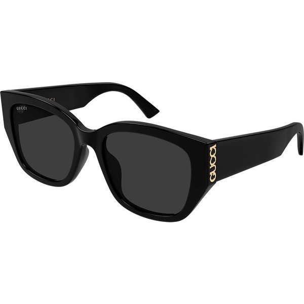 Gucci GG2043SA Asian Fit 001 Women’s Sunglasses Black Size 55