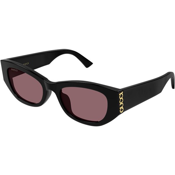Gucci GG2044SA Asian Fit 003 Women’s Sunglasses Black Size 53