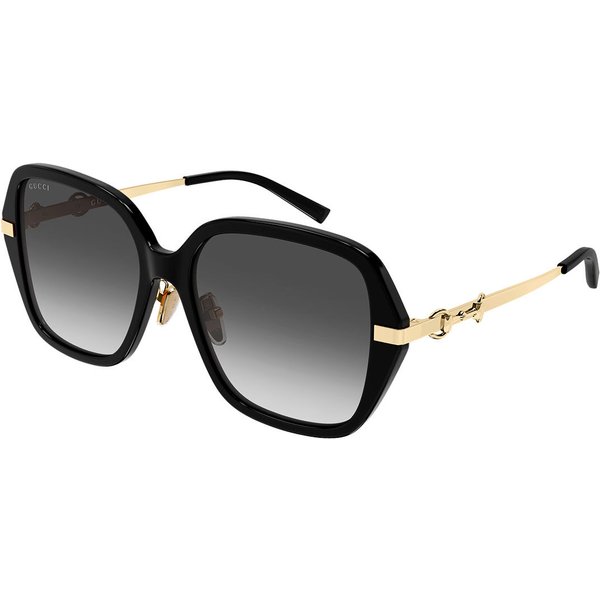 Gucci GG2055SA Asian Fit 001 Women’s Sunglasses Black Size 57
