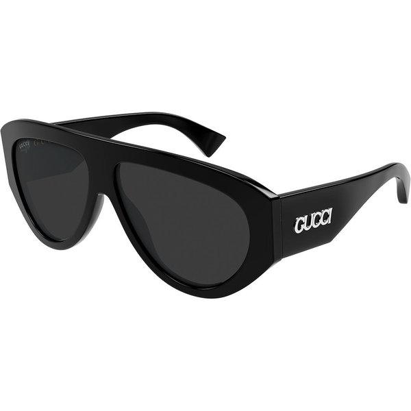 Gucci GG2128S 001 Men's Sunglasses Black Size 58