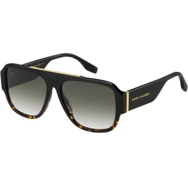 Marc Jacobs MARC 756/S WR7/9K Men's Sunglasses Black Size 58