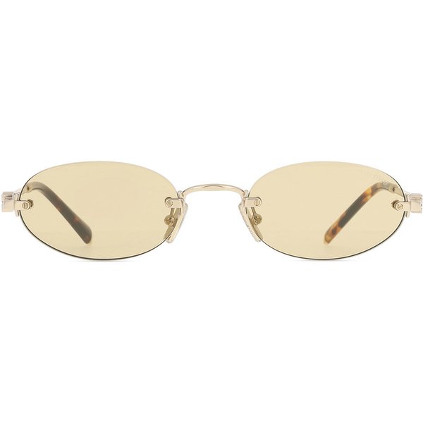 Miu Miu MUA54S ZVN10R メガネ フレーム - 女性用 - 金色