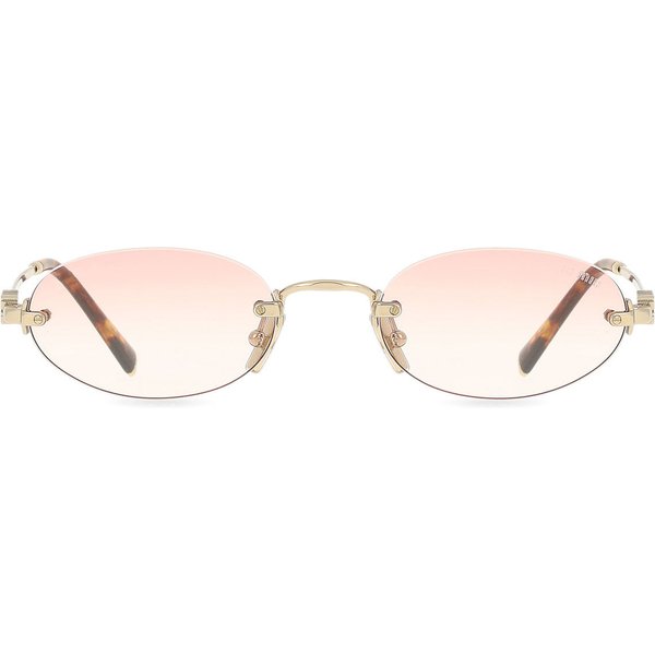 Miu Miu MUA54S ZVN70O メガネ フレーム - 女性用 - 金色