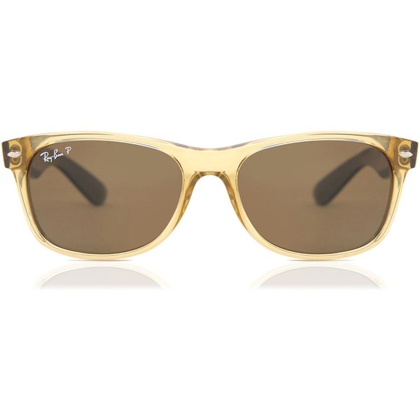 レイバン Ray-Ban RB2132 New Wayfarer Polarized 945/57 メガネ フレーム - 男性用 - 茶色