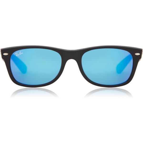 レイバン Ray-Ban RB2132 New Wayfarer Flash 622/17 メガネ フレーム - 男性用 - 黒