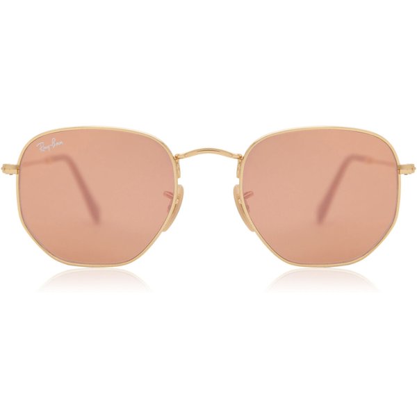 レイバン Ray-Ban RB3548N Hexagonal 金属 Flat Lenses 001/Z2 メガネ フレーム - 男性用 - 金色