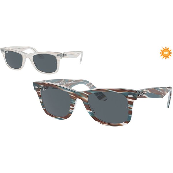 レイバン Ray-Ban RB2140 Wayfarer 1407R5 メガネ フレーム - 男性用 - 青