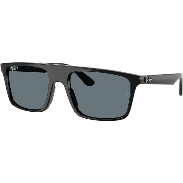 レイバン Ray-Ban RB2222F アジアフィット Polarized 901/3R メガネ フレーム - 男性用 - 黒