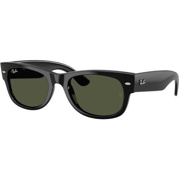 レイバン Ray-Ban RB0832SF Mega Wayfarer II アジアフィット 601/31 メガネ フレーム - 男性用 - 黒