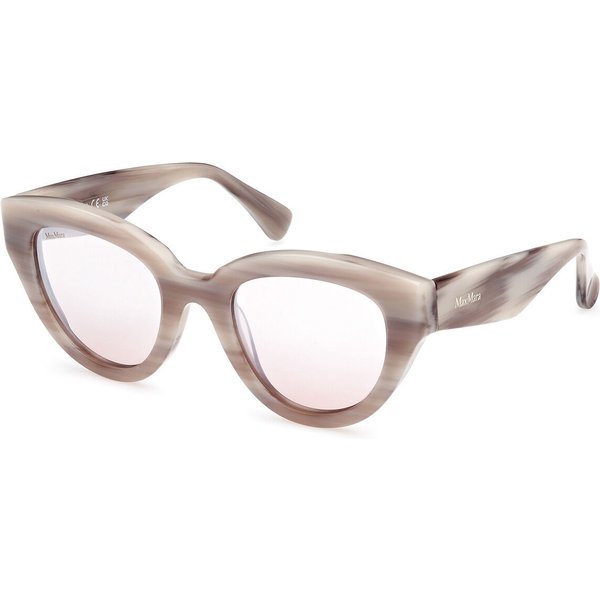 Max Mara MM0077 GLIMPSE1 60G Women’s Sunglasses Brown Size 50