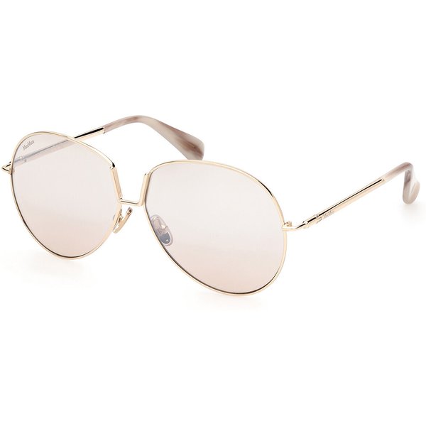 Max Mara MM0081 DESIGN8 32G Women’s Sunglasses Gold Size 60