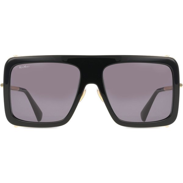 Max Mara MM0119 01A Women’s Sunglasses Black Size 57