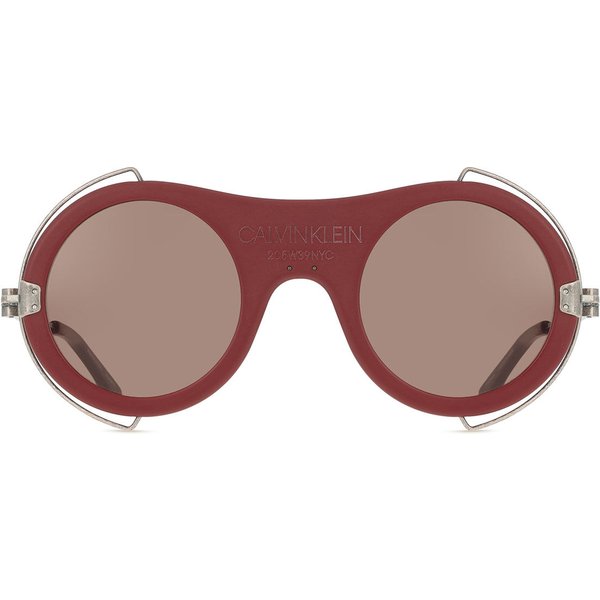 Calvin Klein CKNYC1875SR 605 Men's Sunglasses Burgundy Size 49