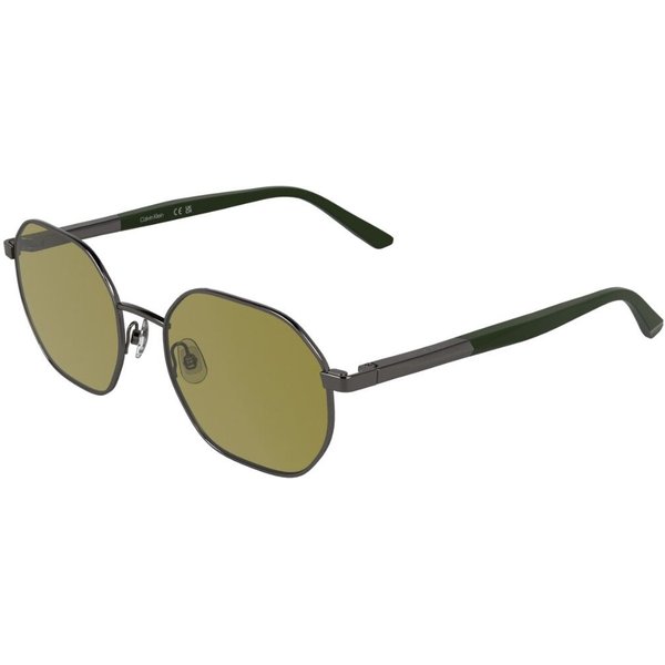 Calvin Klein CK25110S 070 Men's Sunglasses Silver Size 53