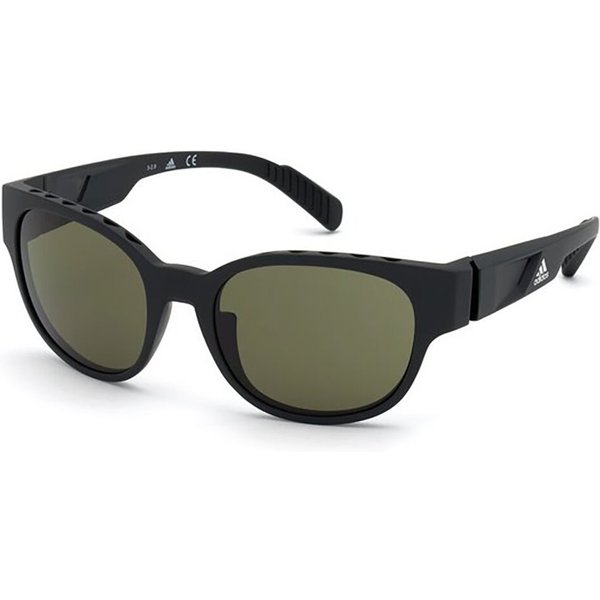Adidas Sport SP0009 02N Men's Sunglasses Black Size 55