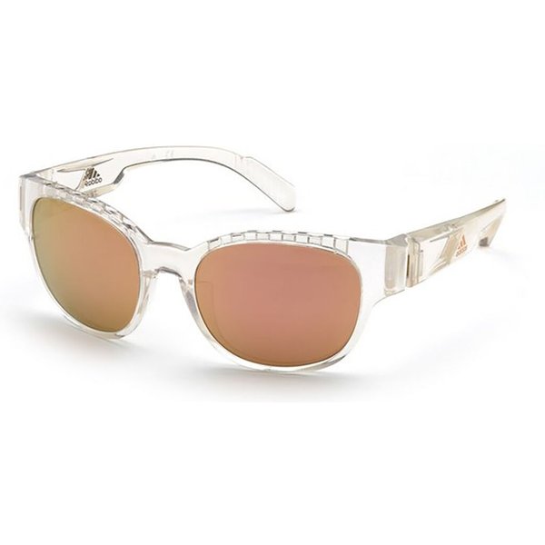 Adidas Sport SP0009 26G Men's Sunglasses Clear Size 55