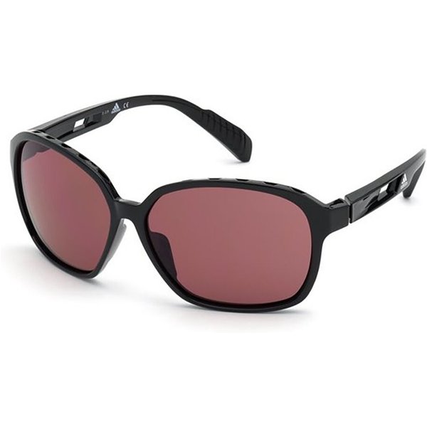 Adidas Sport SP0013 01Y Women’s Sunglasses Black Size 62