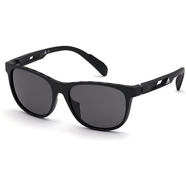 Adidas Sport SP0022 Polarized 02D Men's Sunglasses Black Size 55