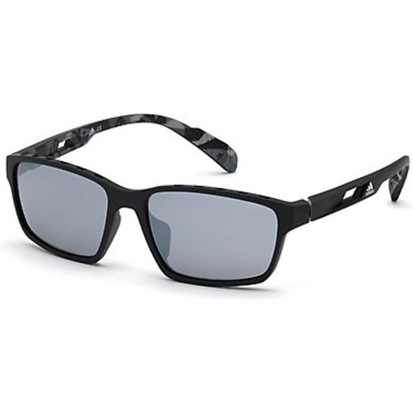 Adidas Sport SP0024 02C Men's Sunglasses Black Size 58