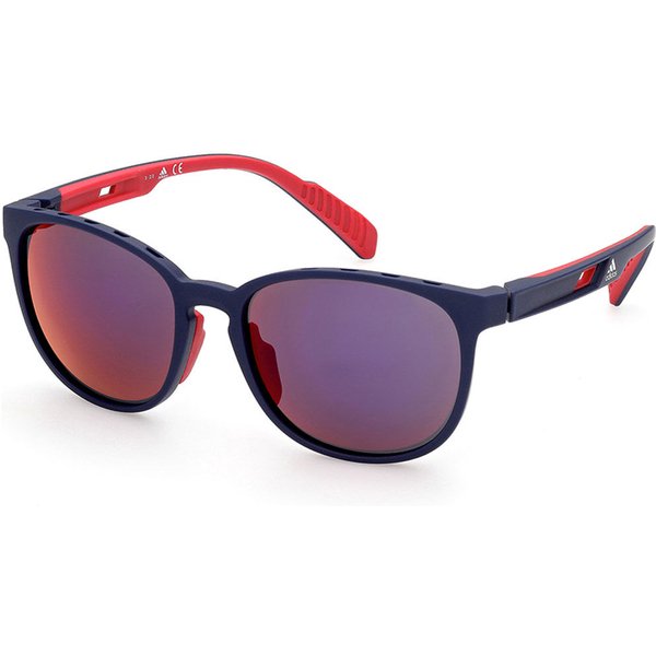 Adidas Sport SP0036 92Y Men's Sunglasses Blue Size 56