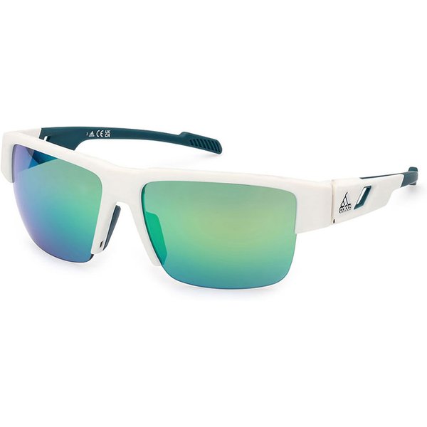Adidas Sport SP0070 24N Men's Sunglasses White Size 68