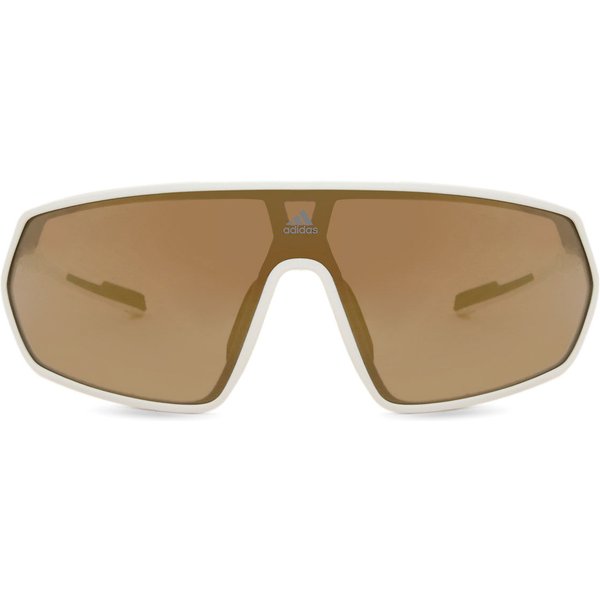 Adidas Sport Sp0089 PRFM Shield 24G Men's Sunglasses White Size 144