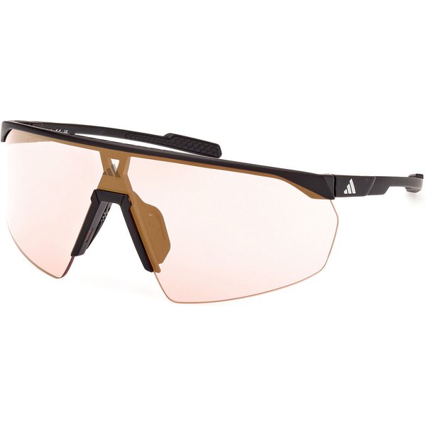 Adidas Sport SP0075 PRFM Shield 02Y Men's Sunglasses Black Size 145