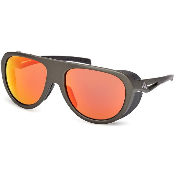 Adidas Sport SP0110 97L Men's Sunglasses Green Size 60