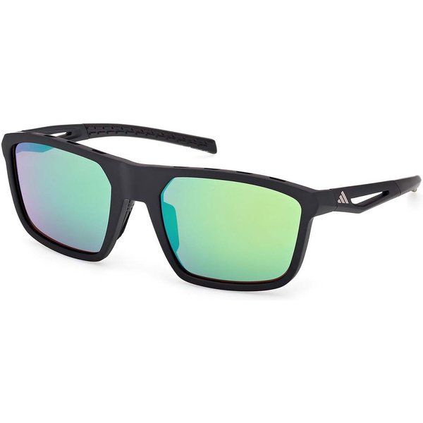 Adidas Sport SP0111 02Q Men's Sunglasses Black Size 57