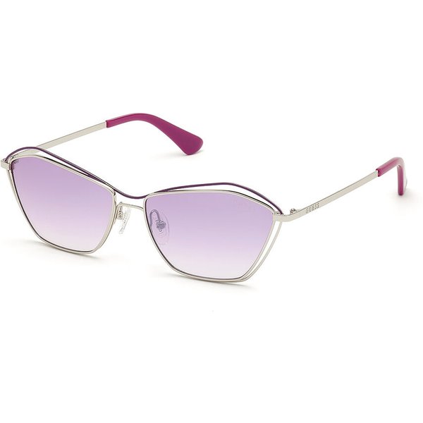 Guess GU7639 10Z Women’s Sunglasses Silver Size 59