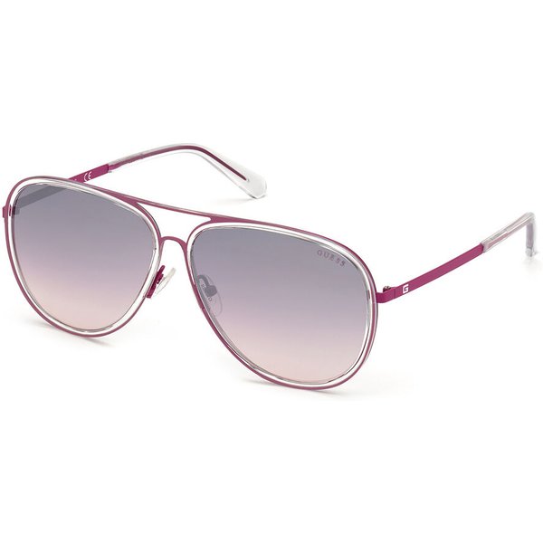 Guess GU6982 72Z メガネ フレーム - 男性用 - Purple