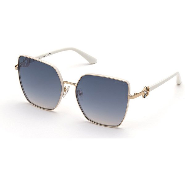 Guess GU7790-S 32W Women’s Sunglasses White Size 61