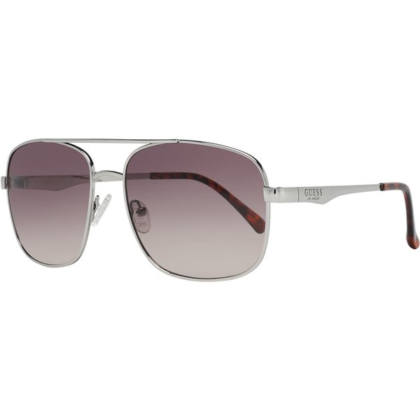 Guess GF0211 10F Men's Sunglasses Silver Size 58