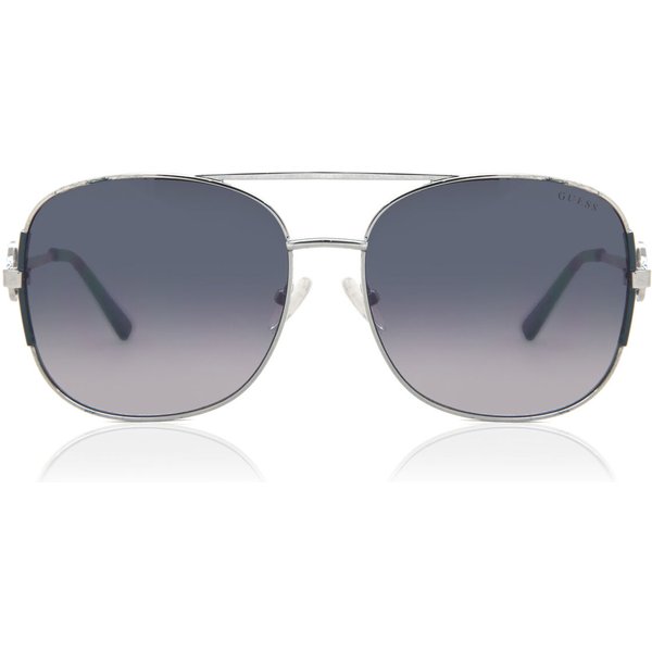 Guess GF6127 10C Men's Sunglasses Silver Size 60