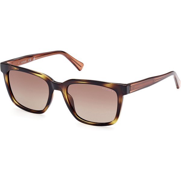 Guess GU00050 Polarized 52H Men's Sunglasses Tortoiseshell Size 54