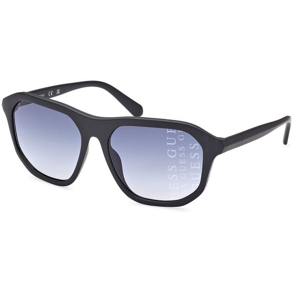 Guess GU00057 02W Men's Sunglasses Black Size 60