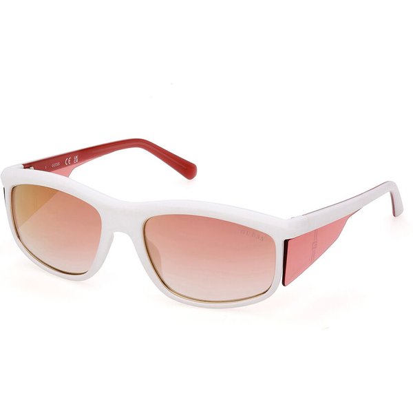 Guess GU00073 21U Men's Sunglasses White Size 57