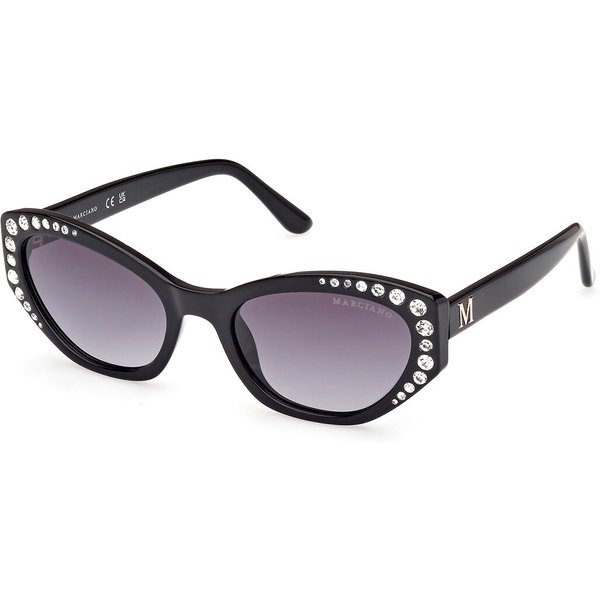 Guess GM00001 01B Women’s Sunglasses Black Size 55