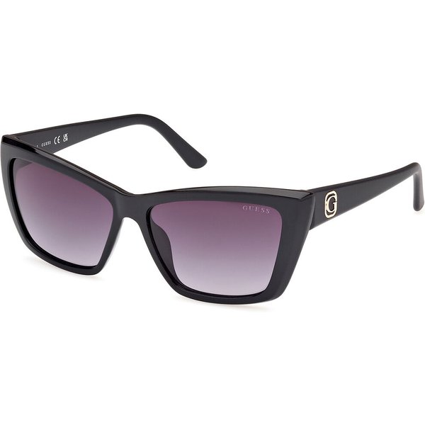 Guess GU00098 01B Women’s Sunglasses Black Size 55