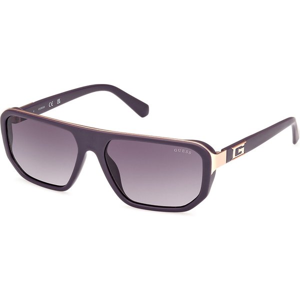Guess GU00124 82A Men's Sunglasses Purple Size 59